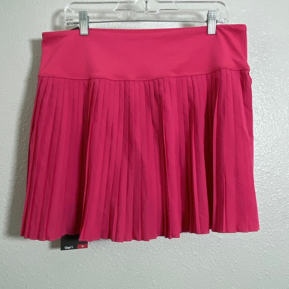 New with Pinhole Gapfit Pink Skort XL Sporty Tenniscore Preppy Feminine Workout